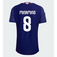 Camiseta Japón Takumi Minamino #8 Primera Equipación Replica Mundial 2026 mangas cortas